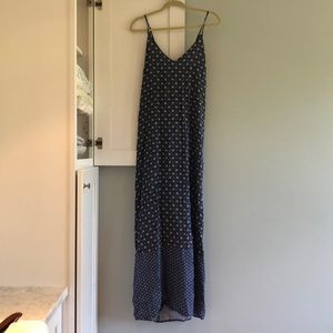 Old Navy blue maxi dress